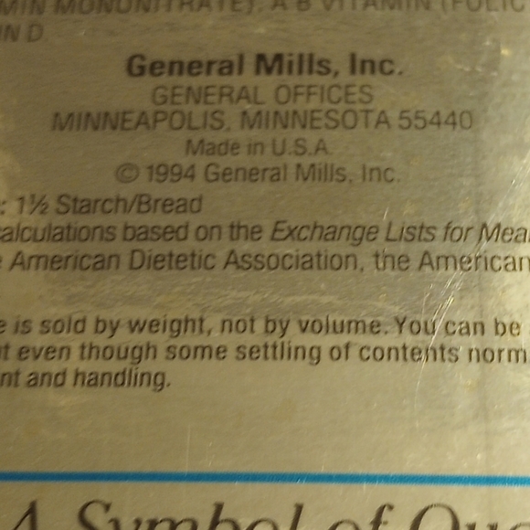 Wheaties 75th Anniversary of the NFL Vintage cereal box sealed never opened - Picture 7 of 7